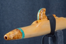 Huon Pine Native American Flute, Minor, Mid A-4, #S2H